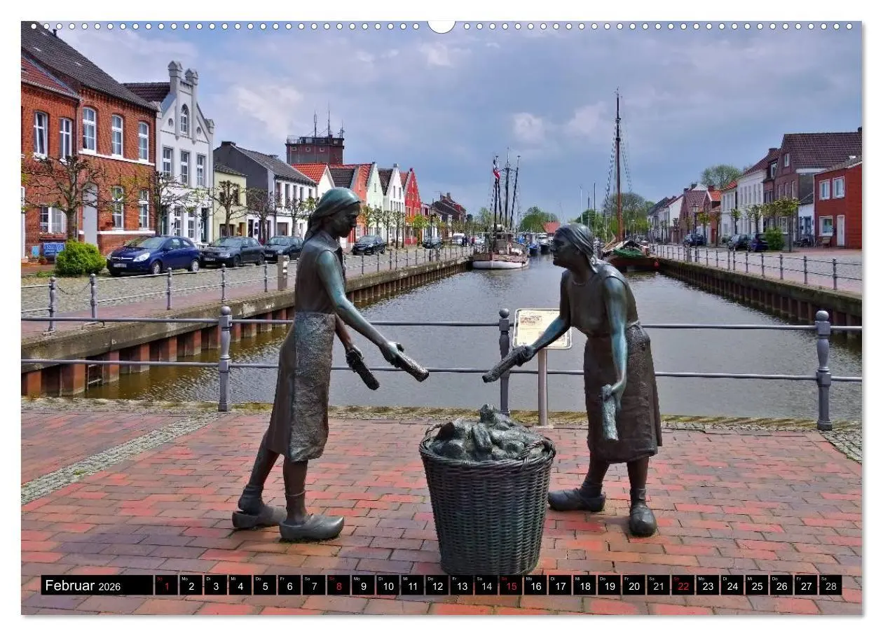 Bild: 9783457969939 | Papenburg und das Rheiderland (hochwertiger Premium Wandkalender...