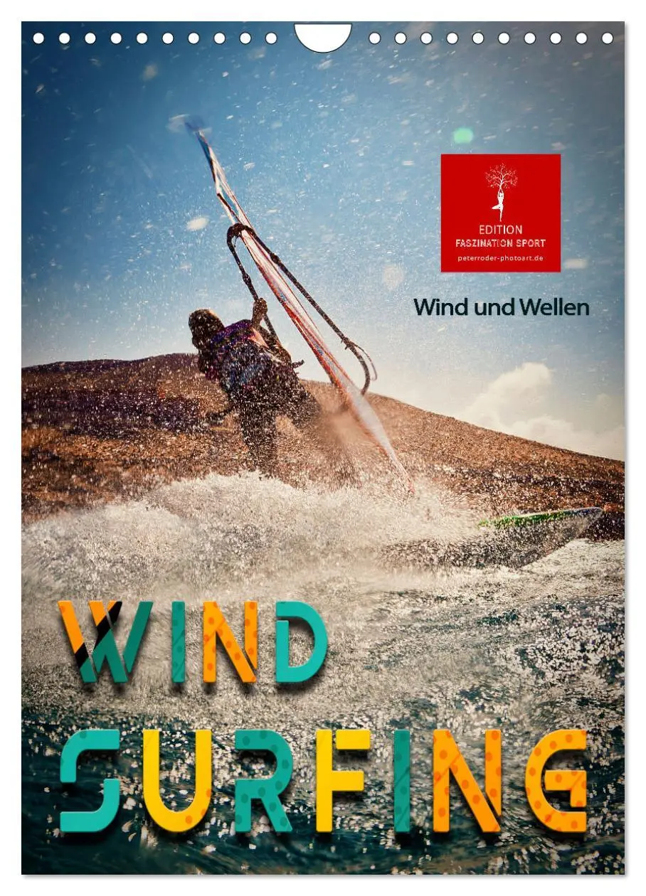 Cover: 9783516369939 | Windsurfing - Wind und Wellen (Wandkalender 2026 DIN A4 hoch),...