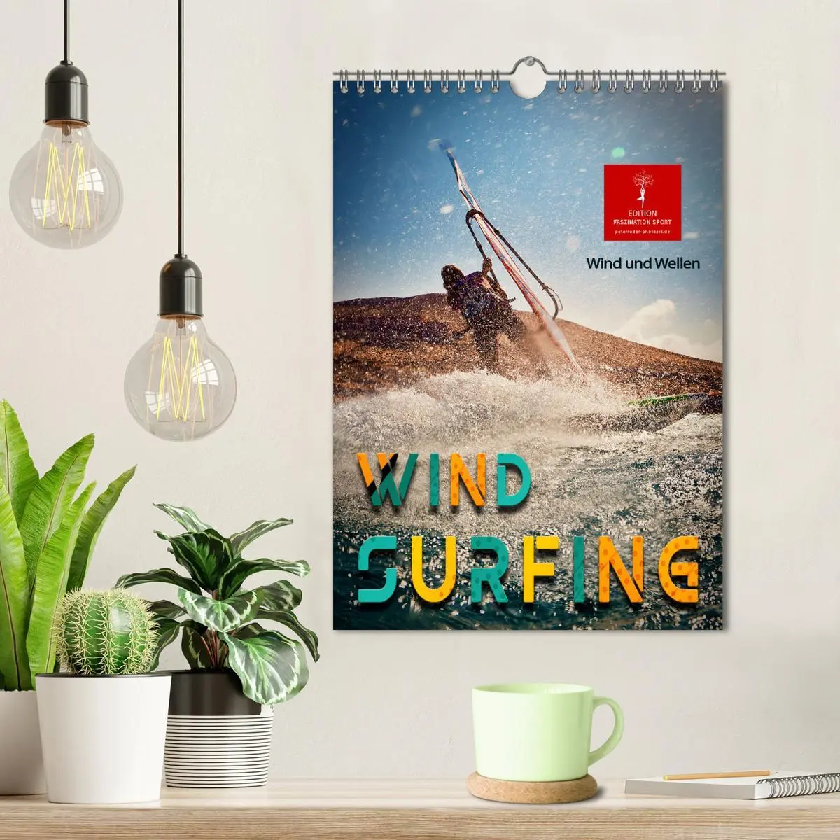 Bild: 9783516369939 | Windsurfing - Wind und Wellen (Wandkalender 2026 DIN A4 hoch),...