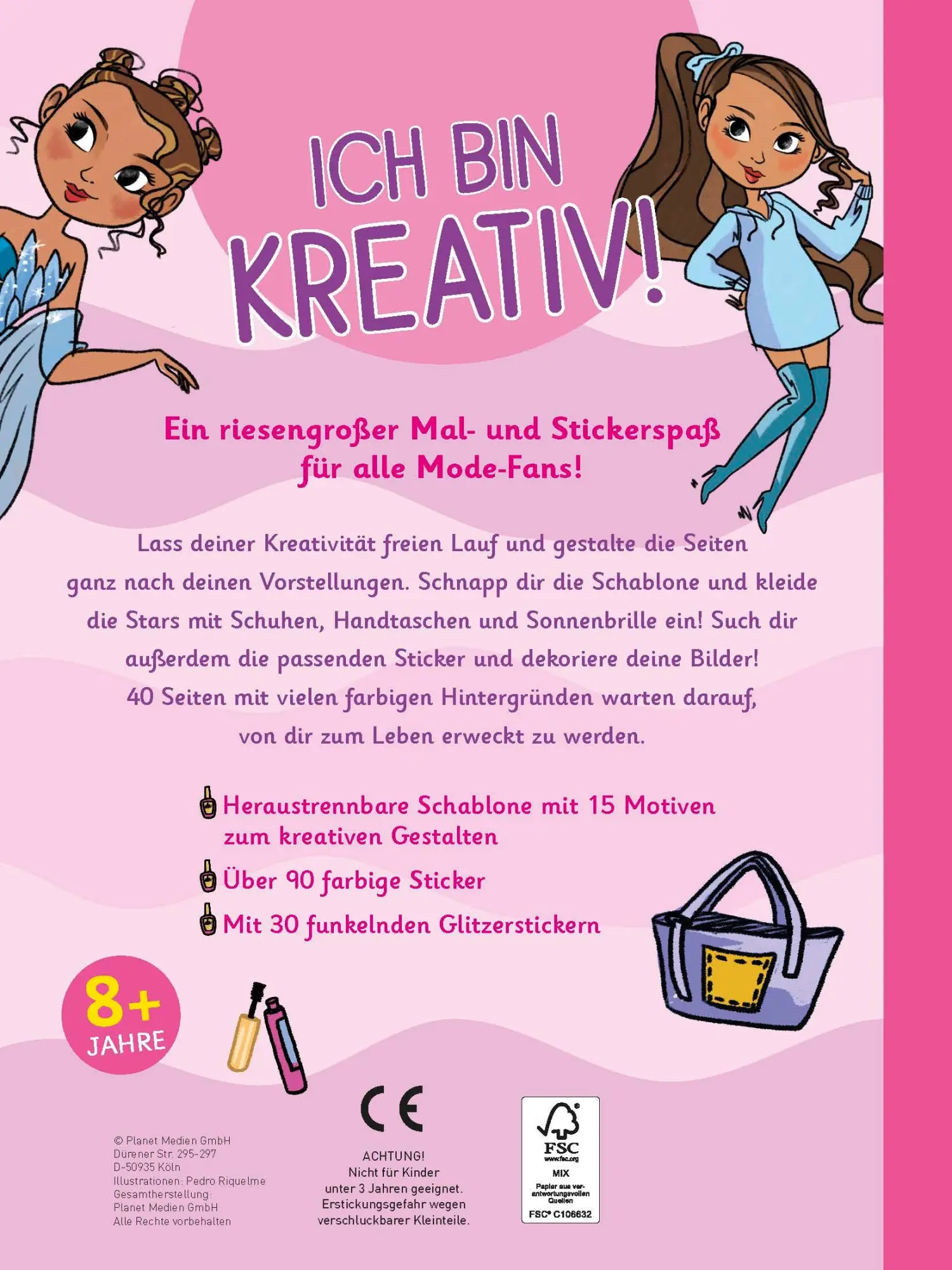 Rückseite: 9783849939939 | Ich bin kreativ! (Modestars) | Taschenbuch | 48 S. | Deutsch | 2025