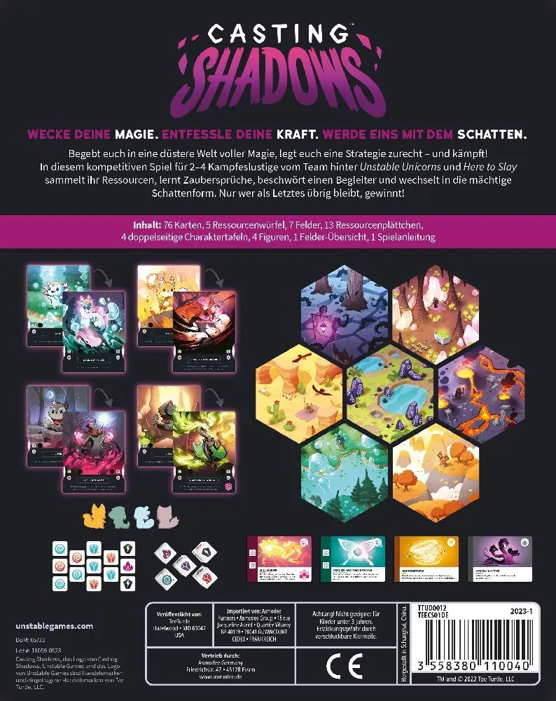 Bild: 3558380110040 | Casting Shadows | Ramy Badie | Spiel | TTUD0012 | Deutsch | 2023
