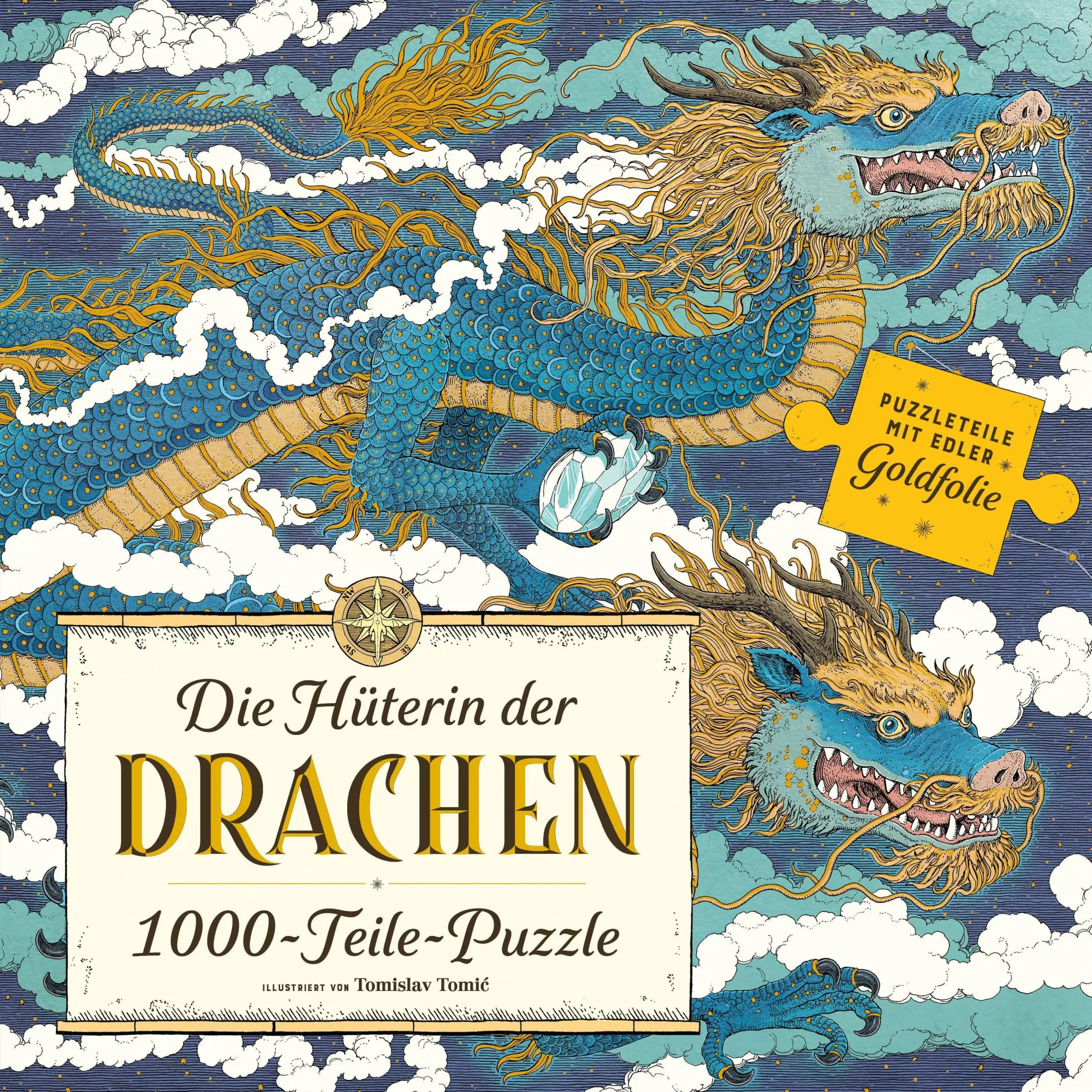Cover: 4250938900040 | Die Hüterin der Drachen Puzzle | Tomislav Tomic | Spiel | Deutsch