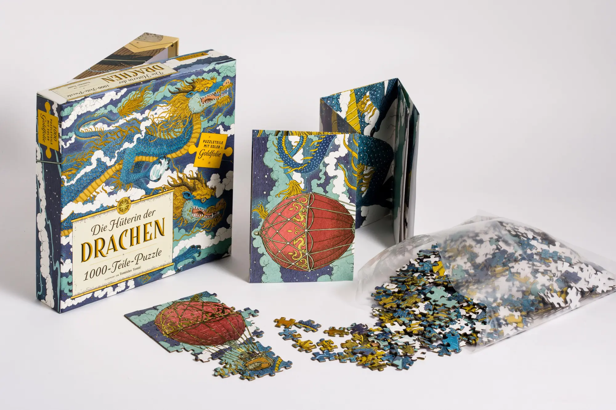 Bild: 4250938900040 | Die Hüterin der Drachen Puzzle | Tomislav Tomic | Spiel | Deutsch