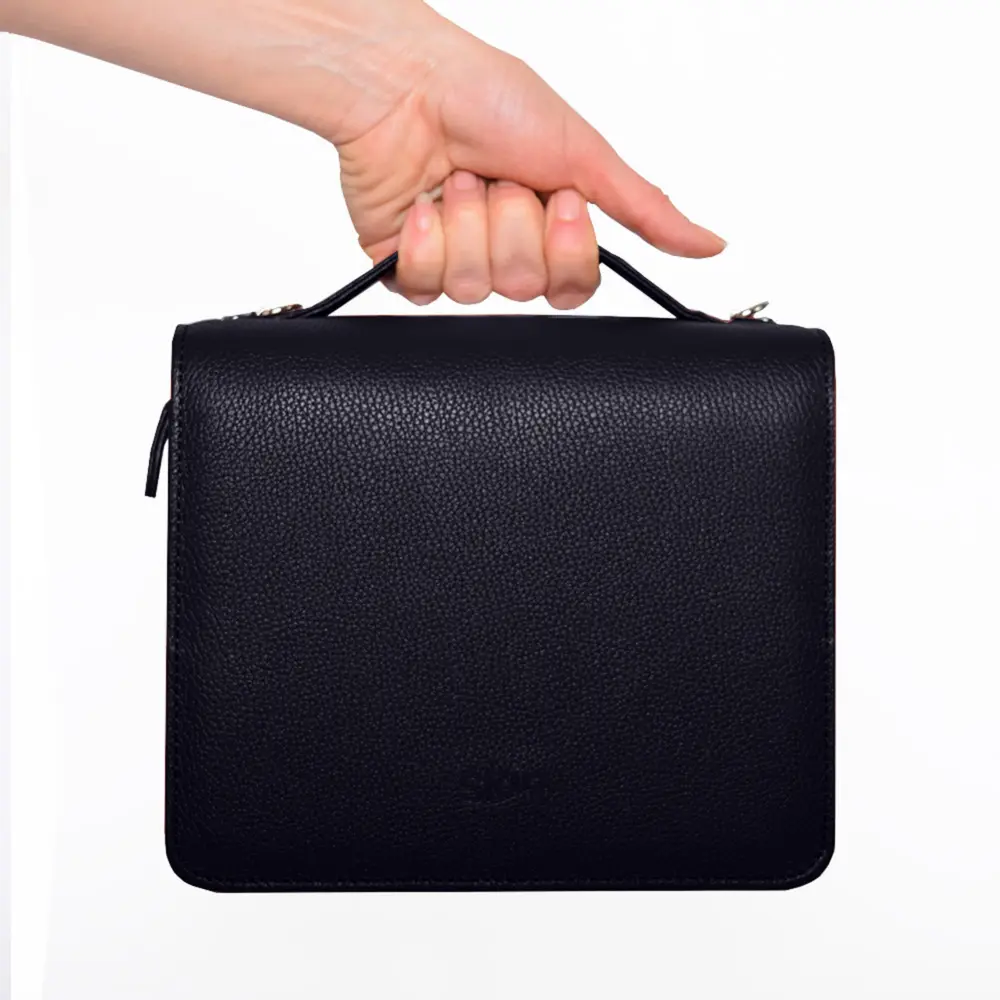 Bild: 4260106430040 | SartoriusSKIN Tasche PURO 2.0 aus Nappaleder in Gr. L in...