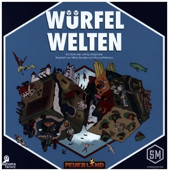 Cover: 4260705310040 | Würfelwelten (Spiel) | Jamey Stegmaier | Spiel | 1378-1224 | Deutsch