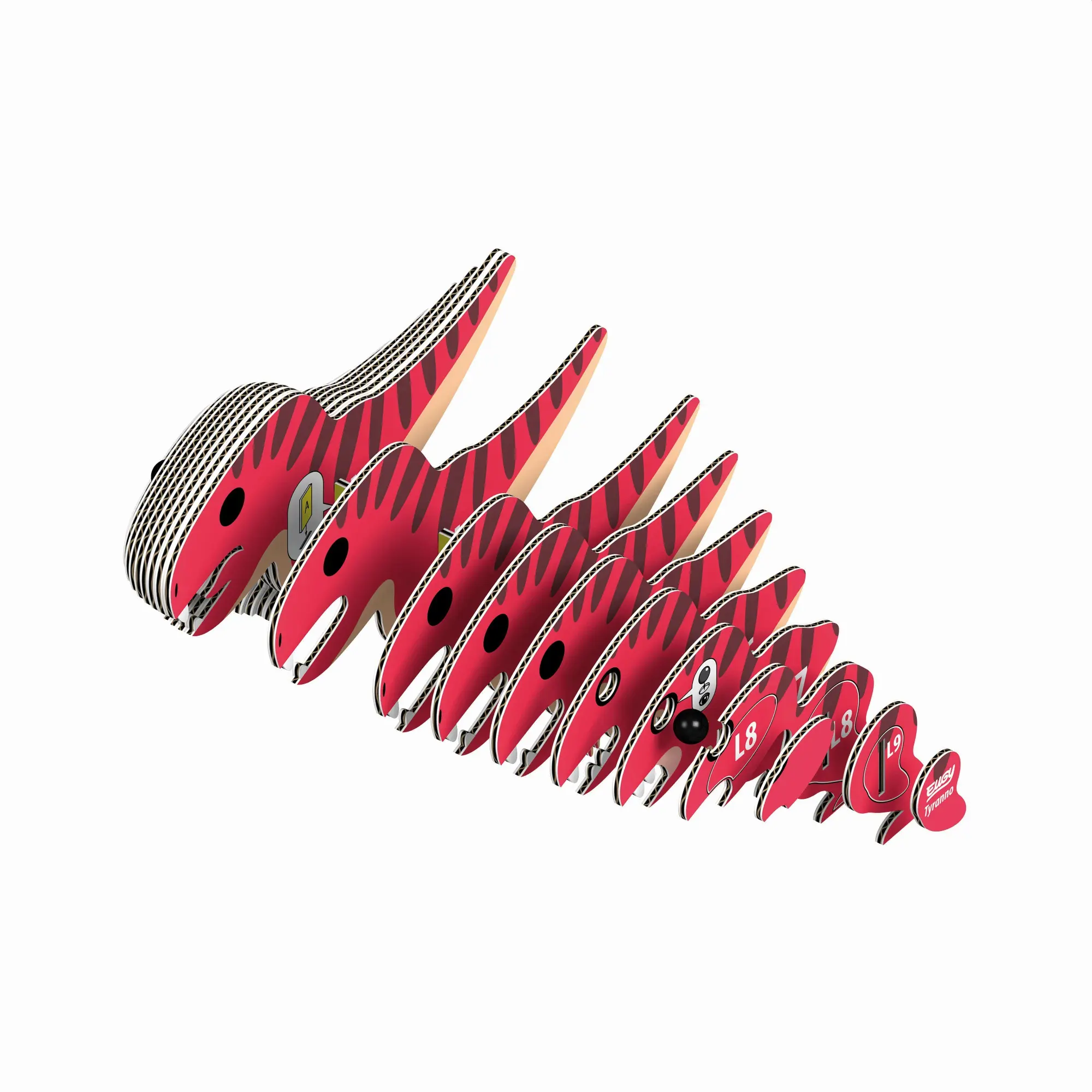 Bild: 9421035150040 | EUGY - 3D Bastelset Tyrannosaurus | Eugy | Kit (Bastelset) | 650005