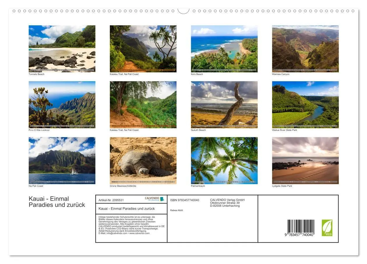 Bild: 9783457740040 | Kauai - Einmal Paradies und zurück (hochwertiger Premium...