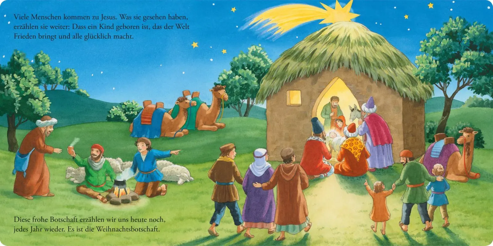 Bild: 9783551170040 | Ein Kind ist geboren ... | Die Weihnachtsgeschichte | Anna Taube