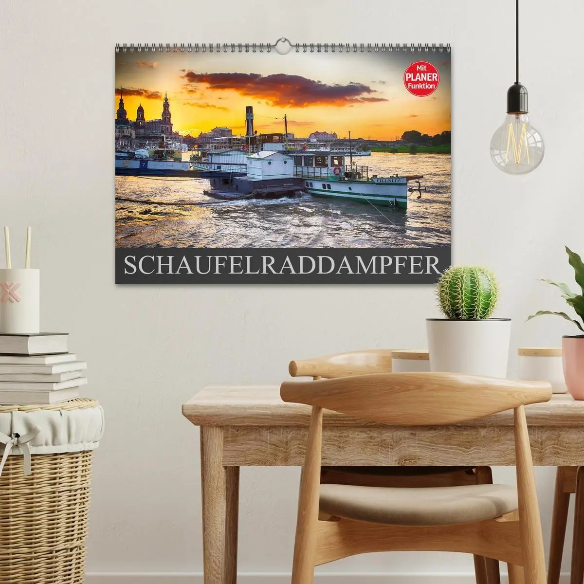Bild: 9783569920040 | Schaufelraddampfer (Wandkalender 2027 DIN A3 quer), CALVENDO...