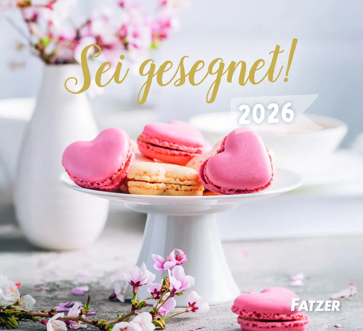 Cover: 9783690220040 | Sei gesegnet! 2026 | Maße (B/H): 12,5 x 12 cm, Tischkalender | 13 S.