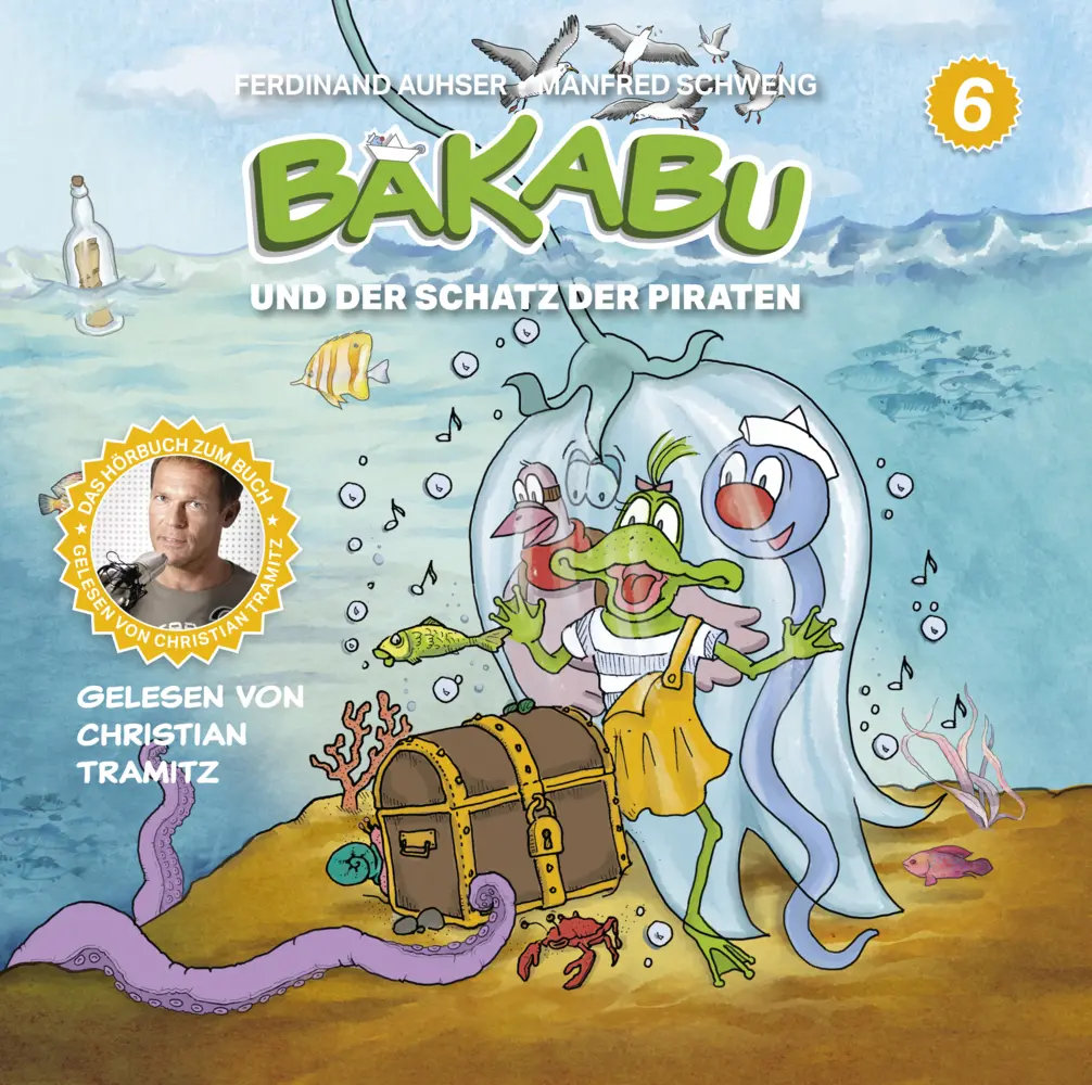 Cover: 9783903300040 | Bakabu und der Schatz der Piraten,1 Audio-CD | Ferdinand Auhser | CD
