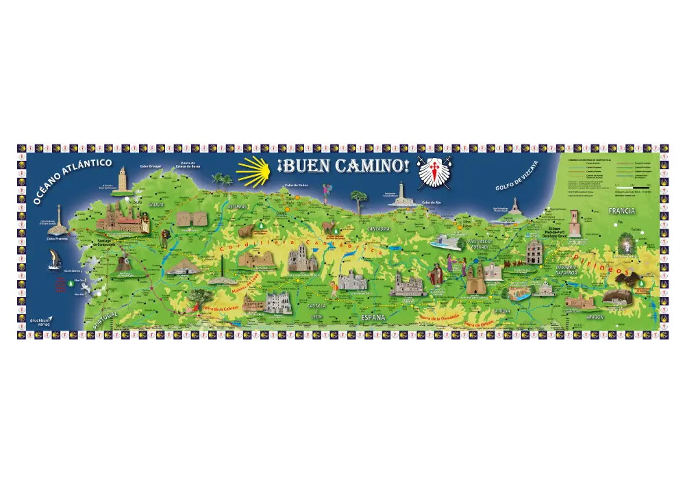 Bild: 9783946040040 | Erlebniskarte Buen Camino - Für alle Jakobsweg-Begeisterte. Oder...