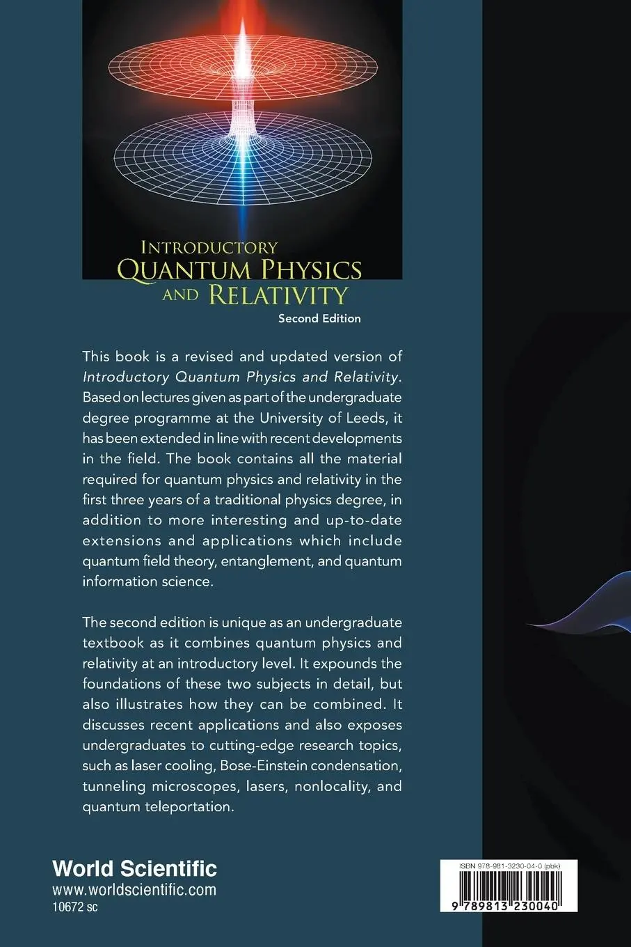 Rückseite: 9789813230040 | INTRO QUANT PHY &amp; RELAT (2ND ED) | Dunningham Jacob | Taschenbuch