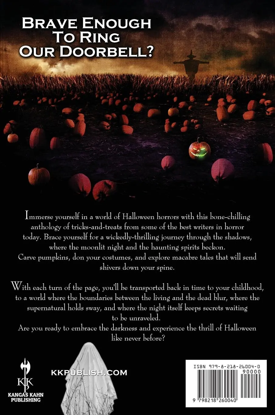 Rückseite: 9798218260040 | October Screams | A Halloween Anthology | Richard Chizmar (u. a.)