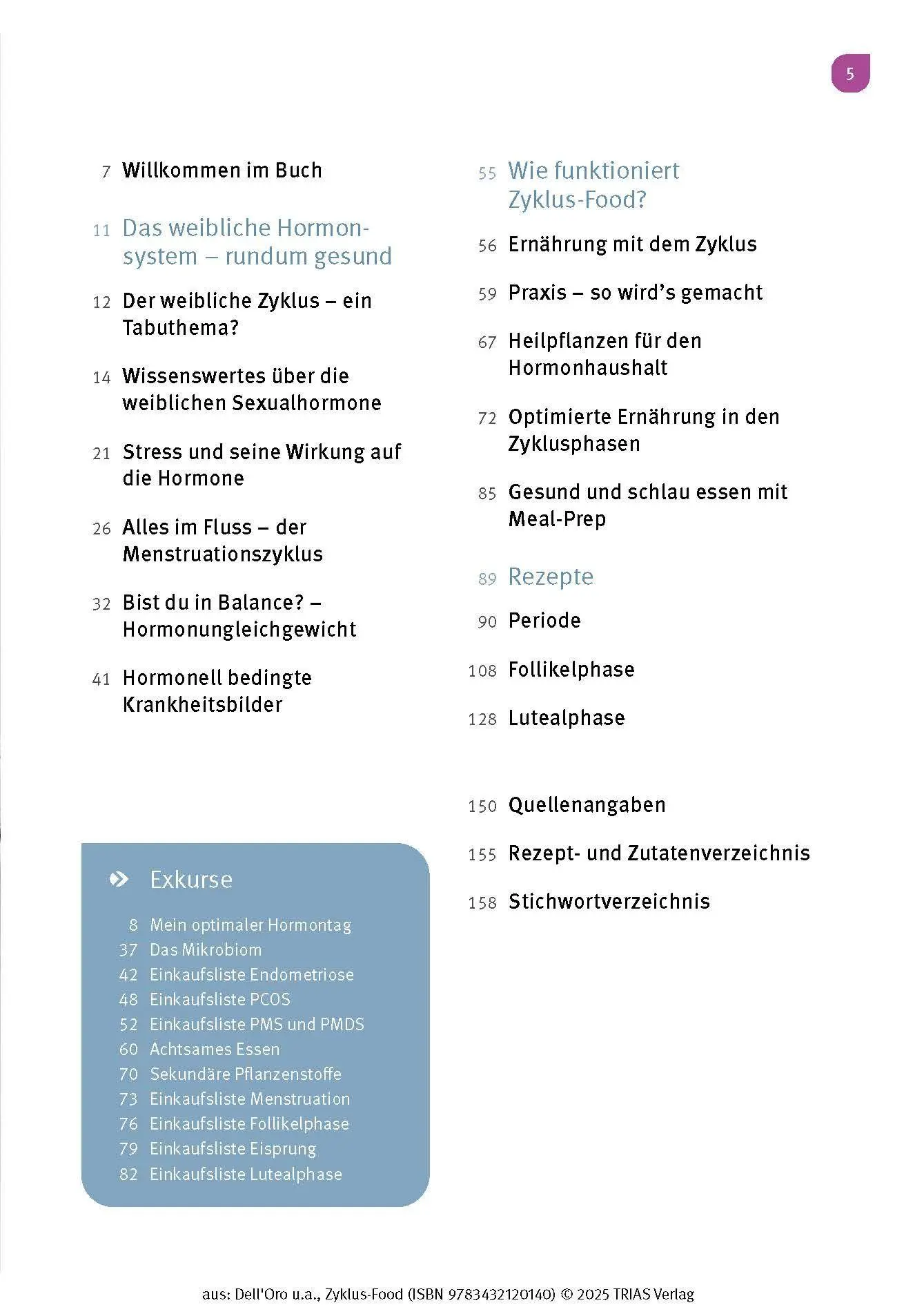 Bild: 9783432120140 | Zyklus-Food | Melanie Dell`Oro (u. a.) | Taschenbuch | 160 S. | 2025