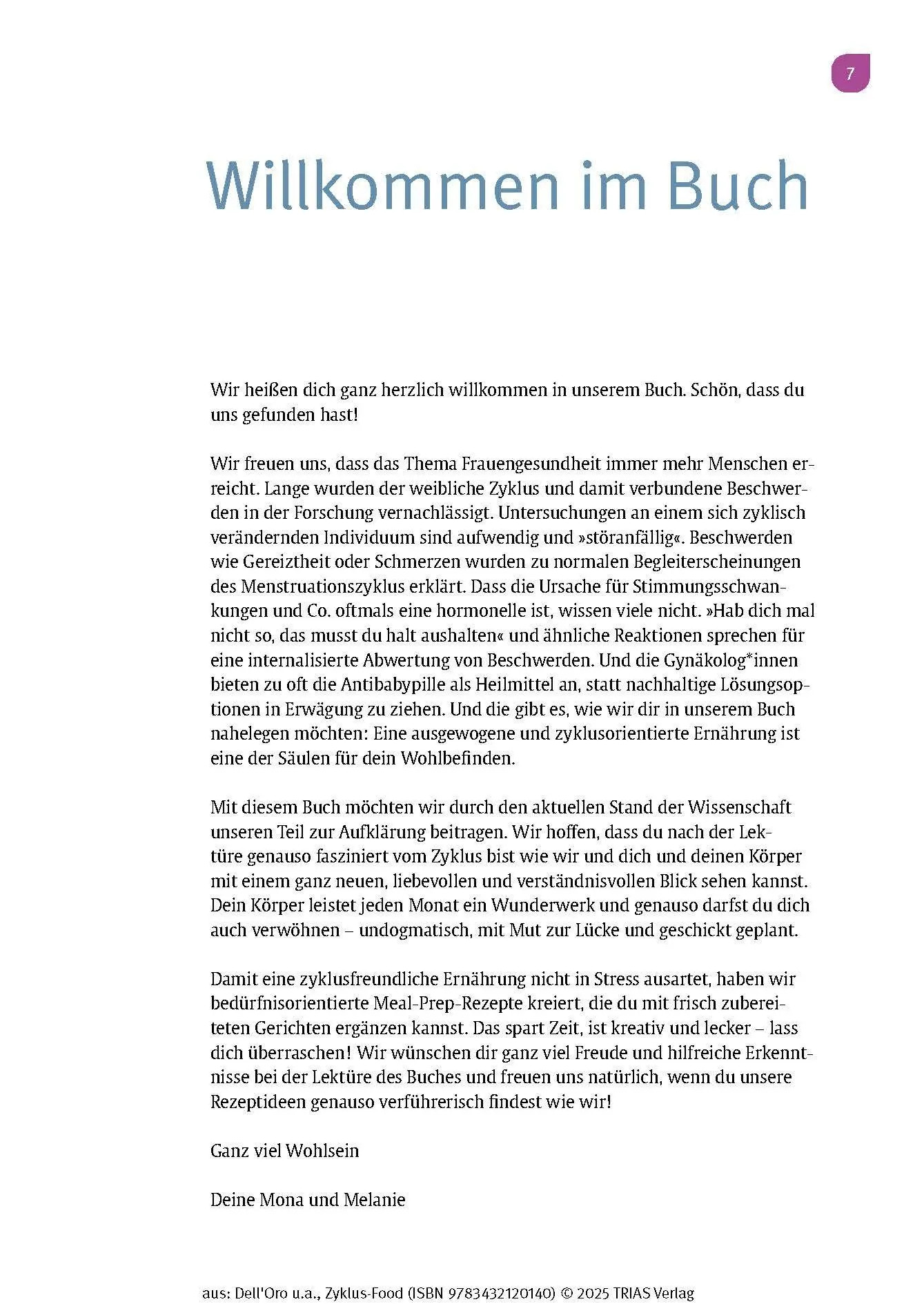 Bild: 9783432120140 | Zyklus-Food | Melanie Dell`Oro (u. a.) | Taschenbuch | 160 S. | 2025