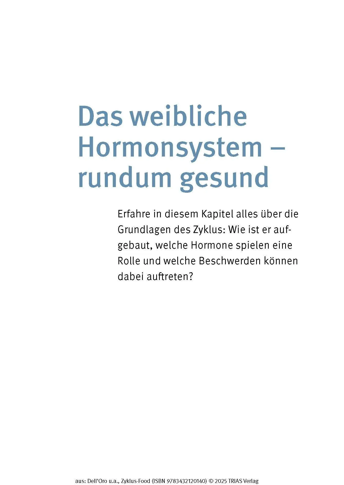 Bild: 9783432120140 | Zyklus-Food | Melanie Dell`Oro (u. a.) | Taschenbuch | 160 S. | 2025
