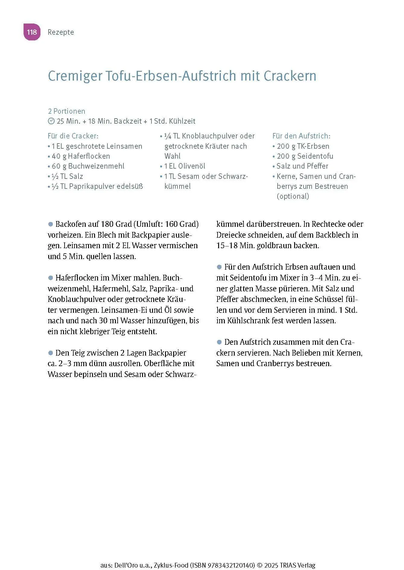 Bild: 9783432120140 | Zyklus-Food | Melanie Dell`Oro (u. a.) | Taschenbuch | 160 S. | 2025