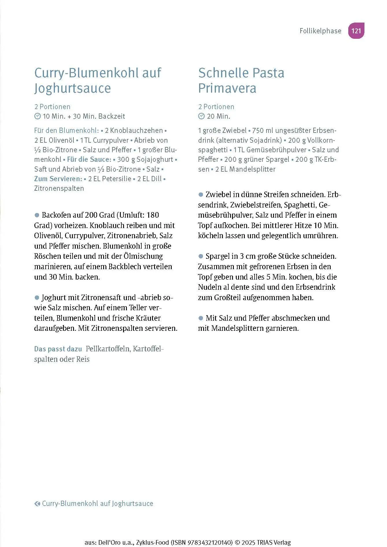 Bild: 9783432120140 | Zyklus-Food | Melanie Dell`Oro (u. a.) | Taschenbuch | 160 S. | 2025