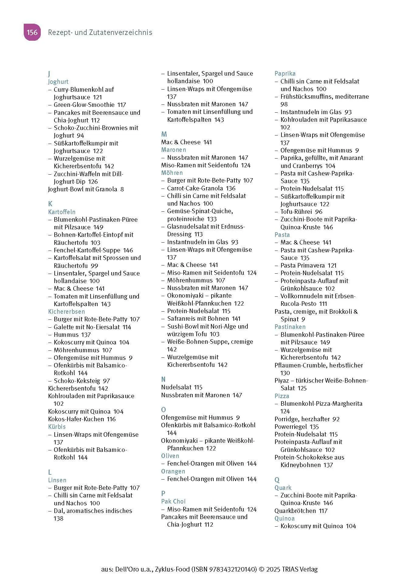 Bild: 9783432120140 | Zyklus-Food | Melanie Dell`Oro (u. a.) | Taschenbuch | 160 S. | 2025