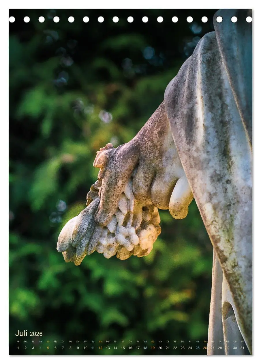 Bild: 9783516370140 | Die stillen Momente im Ohlsdorfer Friedhof (Tischkalender 2026 DIN...