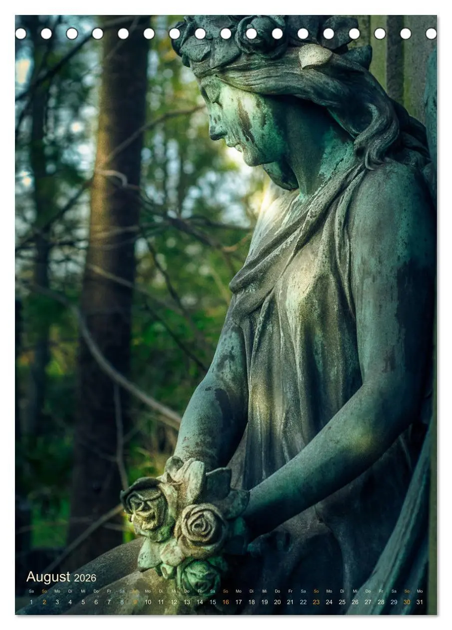 Bild: 9783516370140 | Die stillen Momente im Ohlsdorfer Friedhof (Tischkalender 2026 DIN...