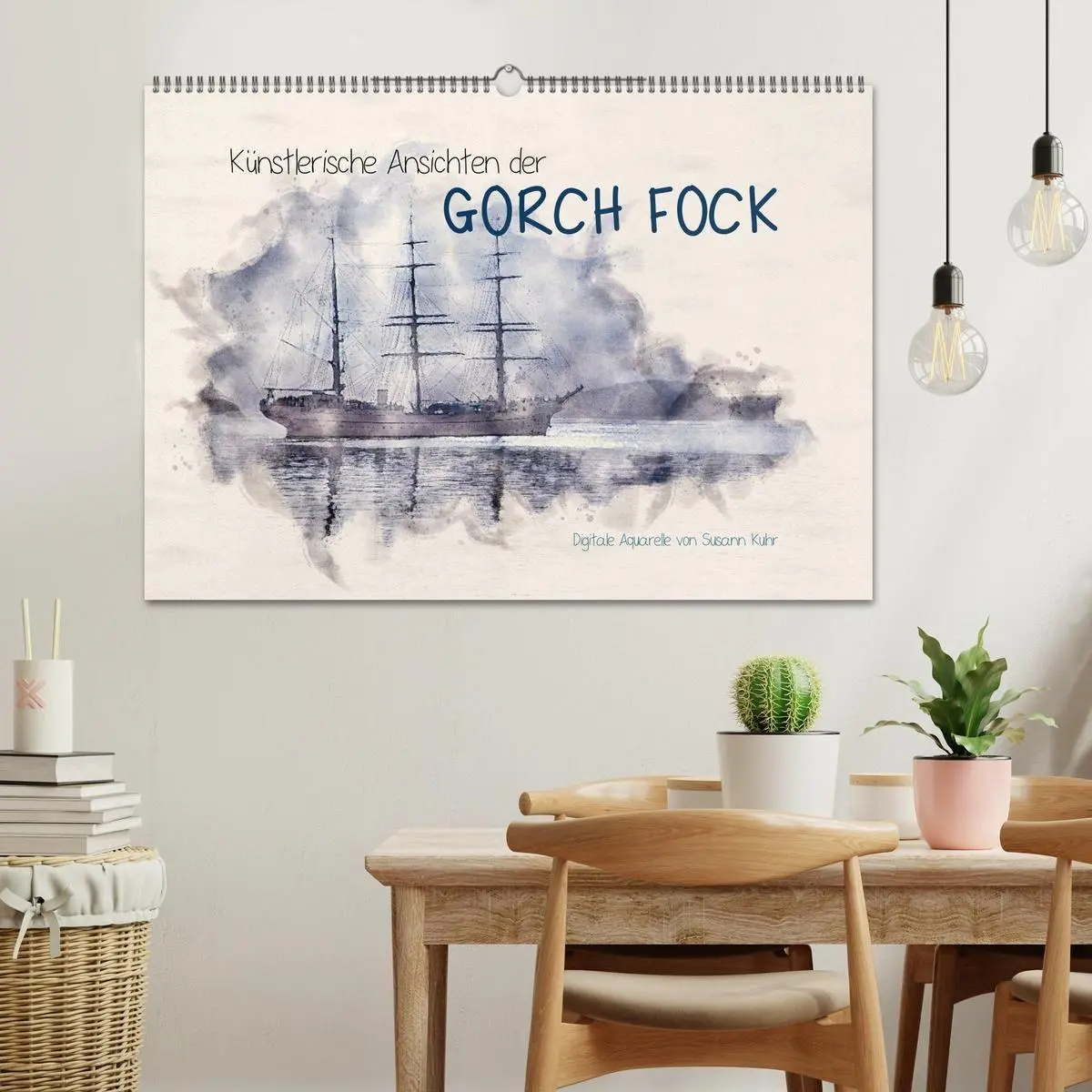 Bild: 9783569530140 | Künstlerische Ansichten der Gorch Fock (Wandkalender 2027 DIN A2...