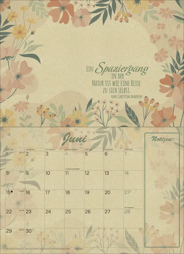 Bild: 9783731890140 | Natural Art Graspapier 2026 | Korsch Verlag | Kalender | 13 S. | 2026
