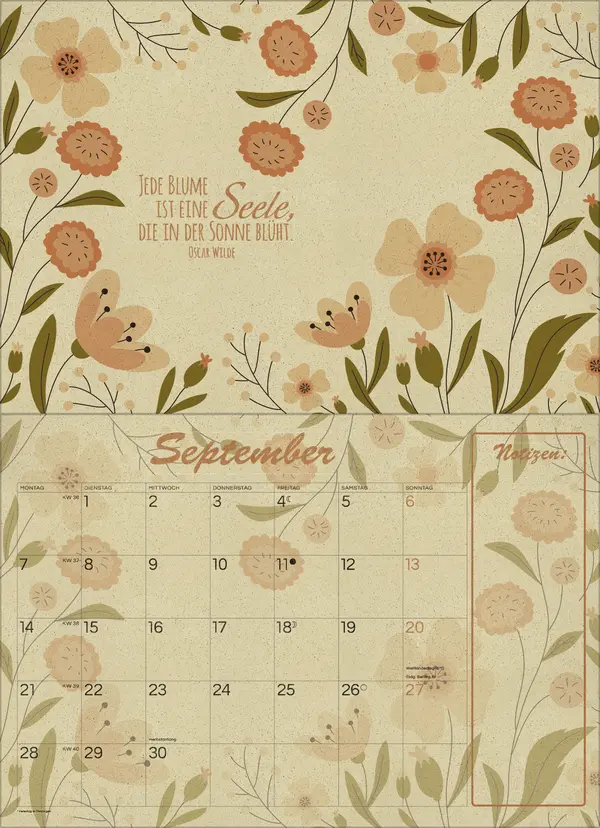 Bild: 9783731890140 | Natural Art Graspapier 2026 | Korsch Verlag | Kalender | 13 S. | 2026