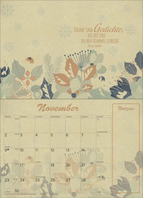 Bild: 9783731890140 | Natural Art Graspapier 2026 | Korsch Verlag | Kalender | 13 S. | 2026
