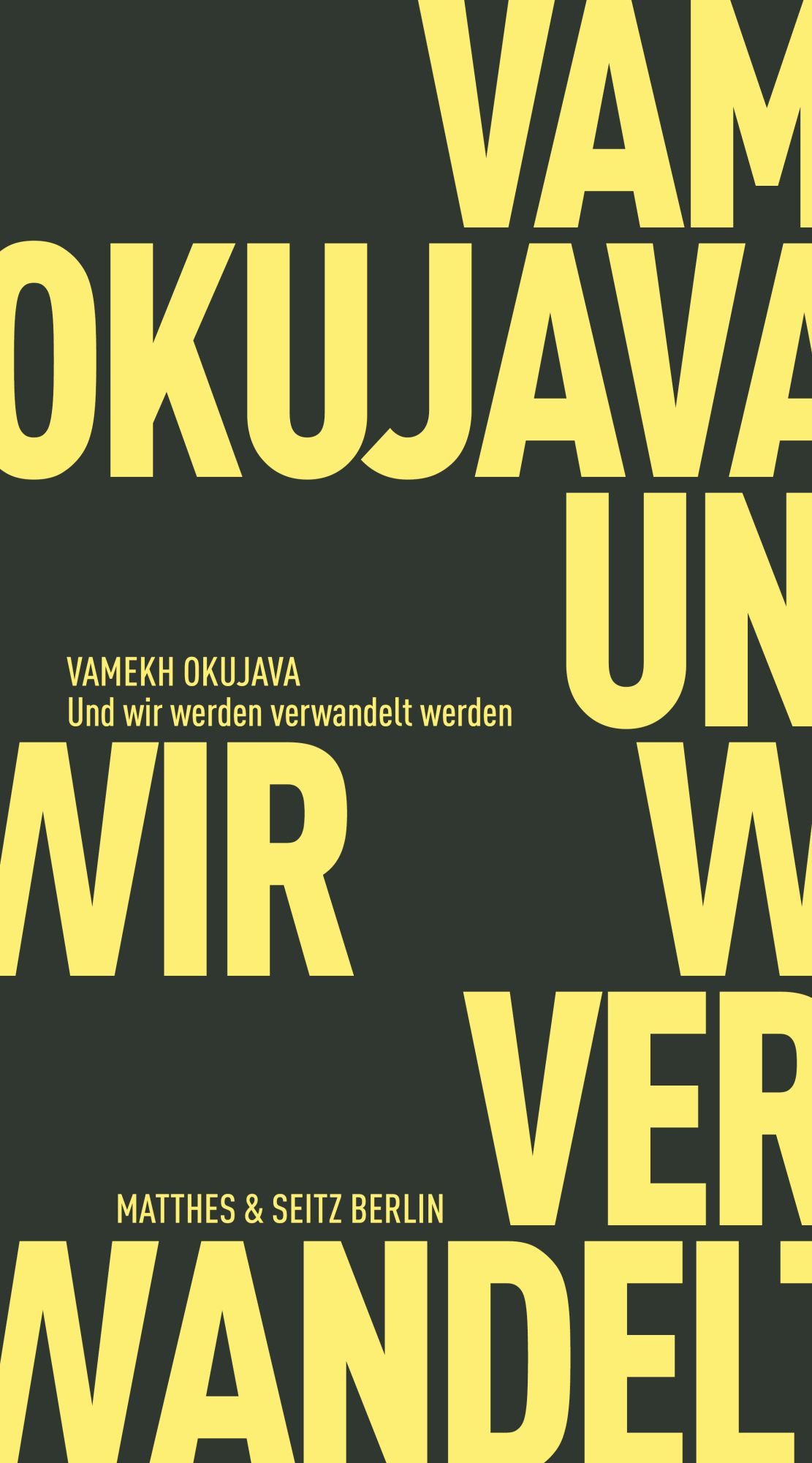 Cover: 9783751830140 | Und wir werden verwandelt werden | Vamekh Okujava | Taschenbuch | 2025
