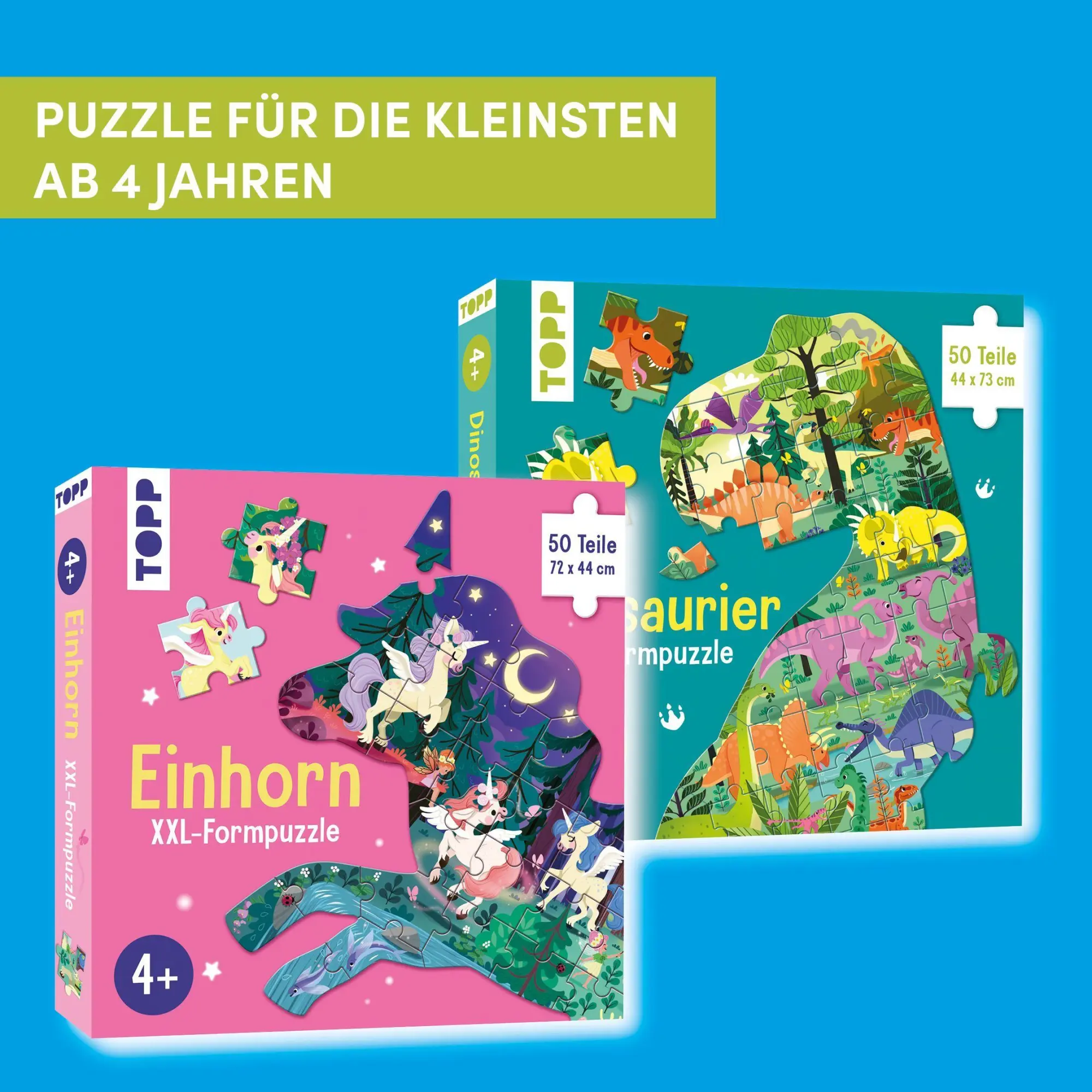 Bild: 4007742170240 | Dinosaurier XXL-Formpuzzle | Bodenpuzzle mit 50 Teilen | Colin | Spiel