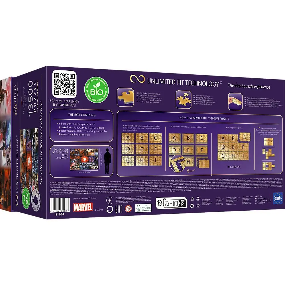 Bild: 5900511810240 | UFT Puzzle 13500 - The Ultimate Marvel Collection | Spiel | Kartonage