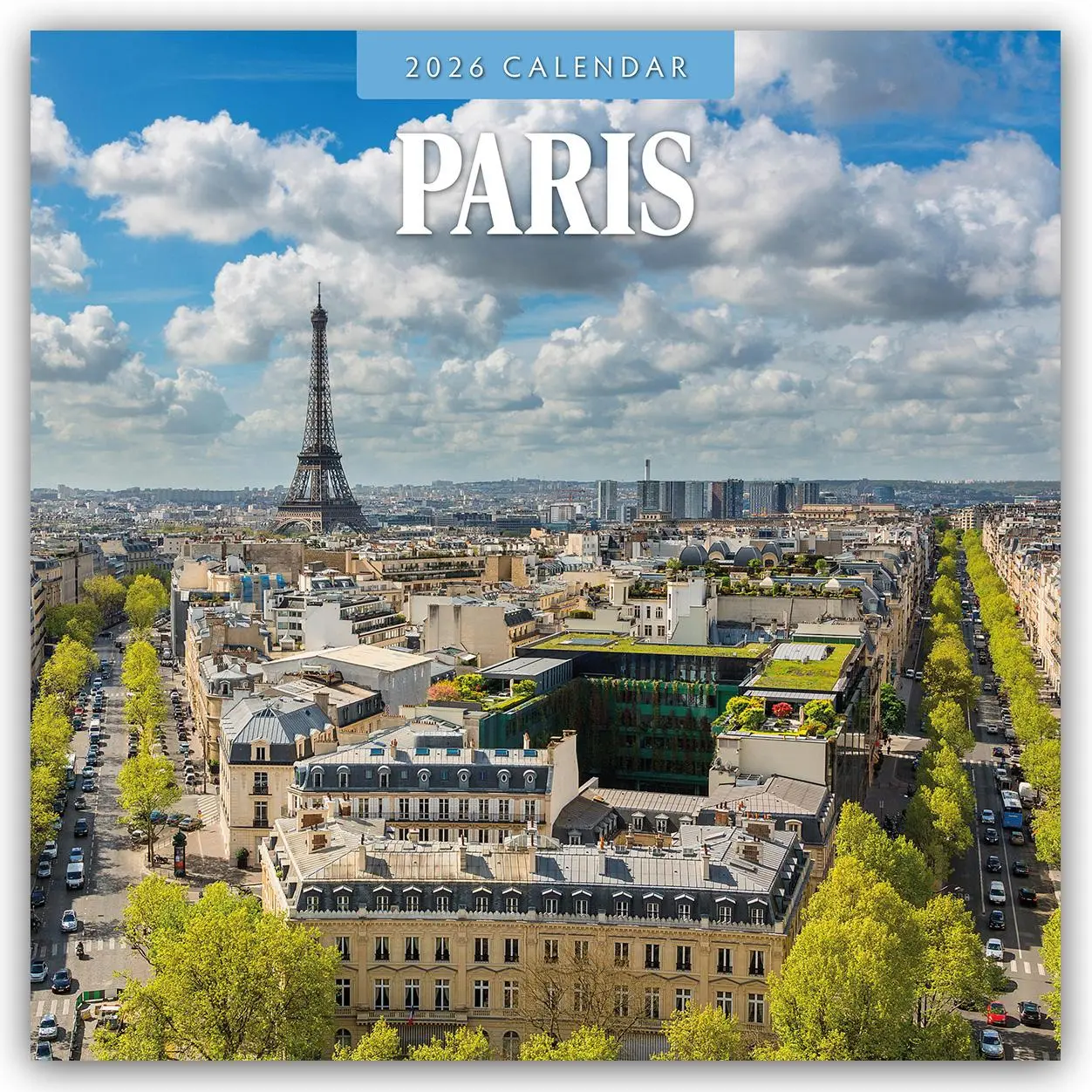 Cover: 9781837010240 | Paris 2026 Square Wall Calendar | Red Robin | Taschenbuch | 13 S.