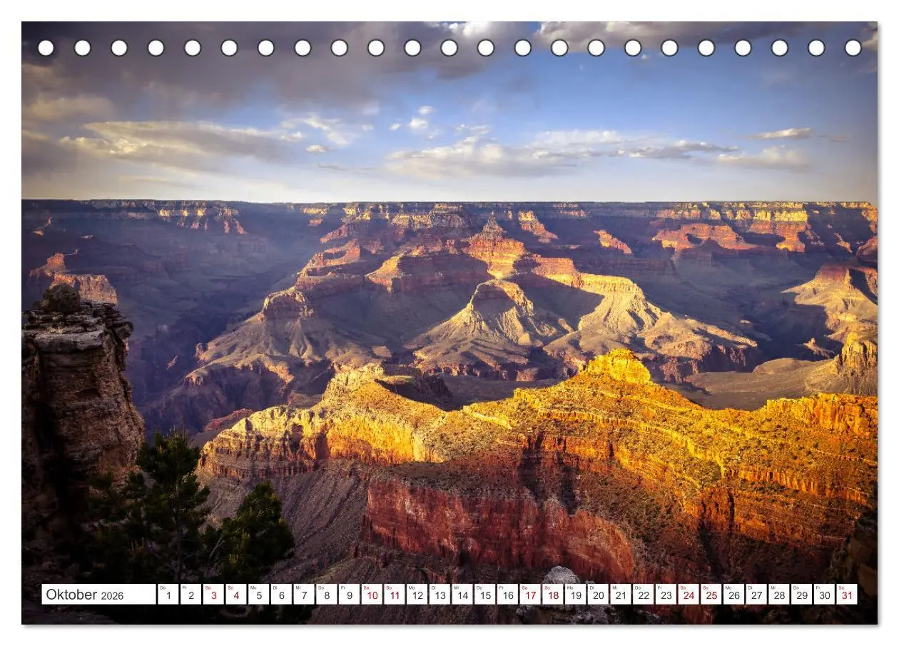 Bild: 9783457580240 | USA: Landschaften der Weststaaten (Tischkalender 2026 DIN A5 quer),...