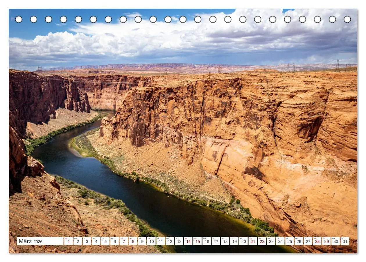 Bild: 9783457580240 | USA: Landschaften der Weststaaten (Tischkalender 2026 DIN A5 quer),...