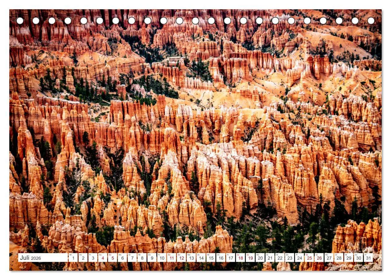 Bild: 9783457580240 | USA: Landschaften der Weststaaten (Tischkalender 2026 DIN A5 quer),...