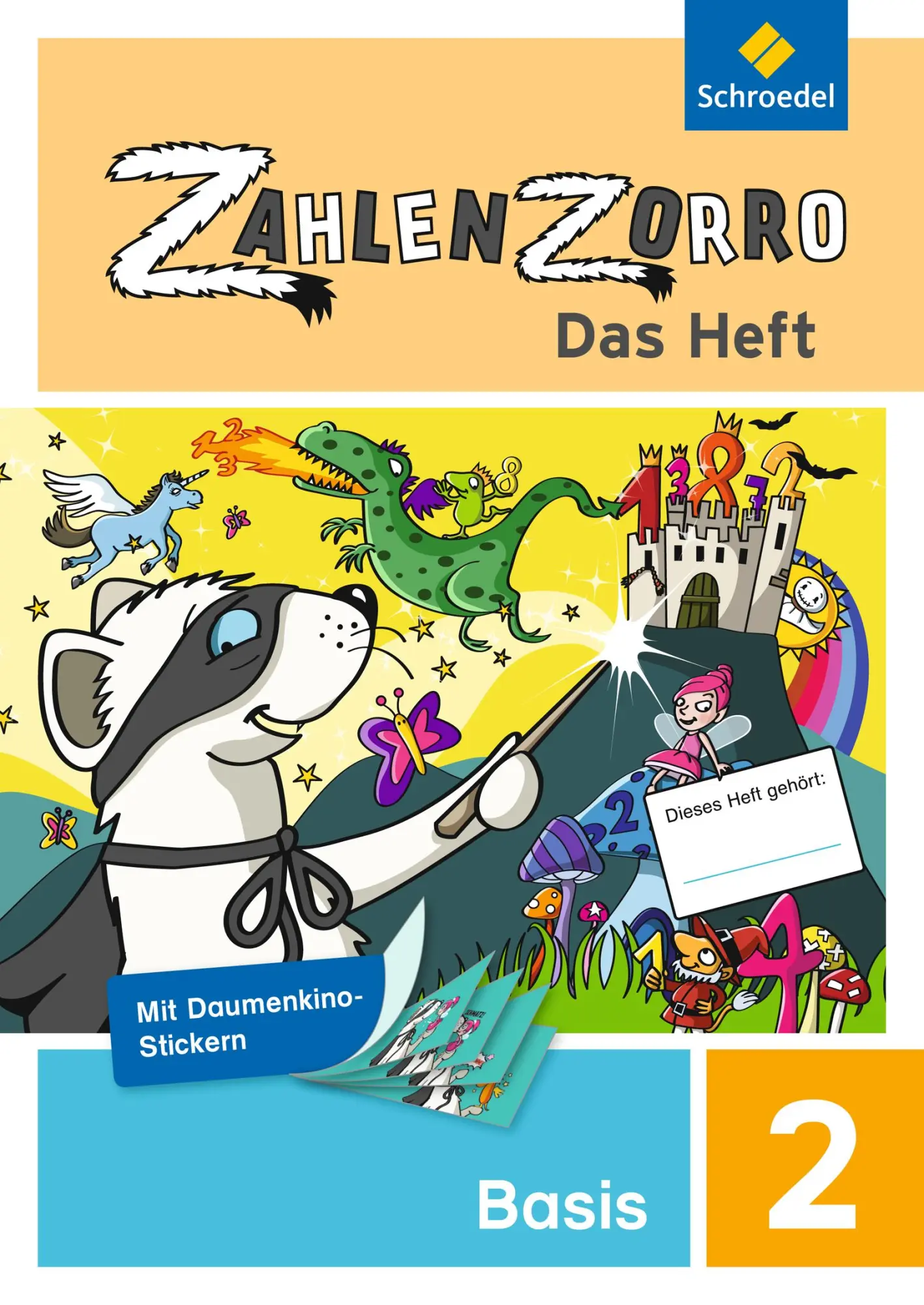 Cover: 9783507140240 | Zahlenzorro - Das Heft. Basisheft 2 | Katrin Klöckner | Broschüre