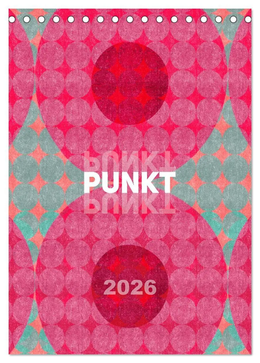 Cover: 9783516430240 | Punkt Punkt Punkt (Tischkalender 2026 DIN A5 hoch), CALVENDO...