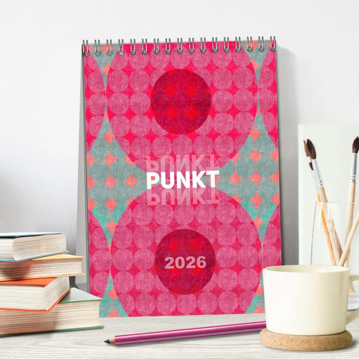 Bild: 9783516430240 | Punkt Punkt Punkt (Tischkalender 2026 DIN A5 hoch), CALVENDO...
