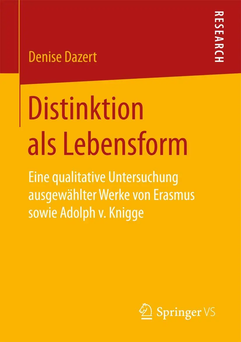Cover: 9783658170240 | Distinktion als Lebensform | Denise Dazert | Taschenbuch | xv | 2017