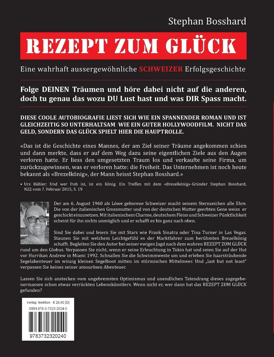 Rückseite: 9783732320240 | REZEPT ZUM GLÜCK | Stephan Bosshard | Taschenbuch | Paperback | 480 S.