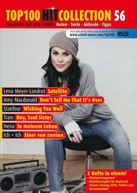 Cover: 9783795790240 | Top 100 Hit Collection 56. Nr.56 | Uwe Bye | Music Factory | Geheftet