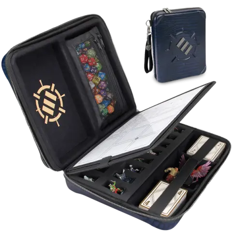 Cover: 637836620340 | ENHANCE Tabletop RPG Organizer Case Collector's Edition Blue Dragon...