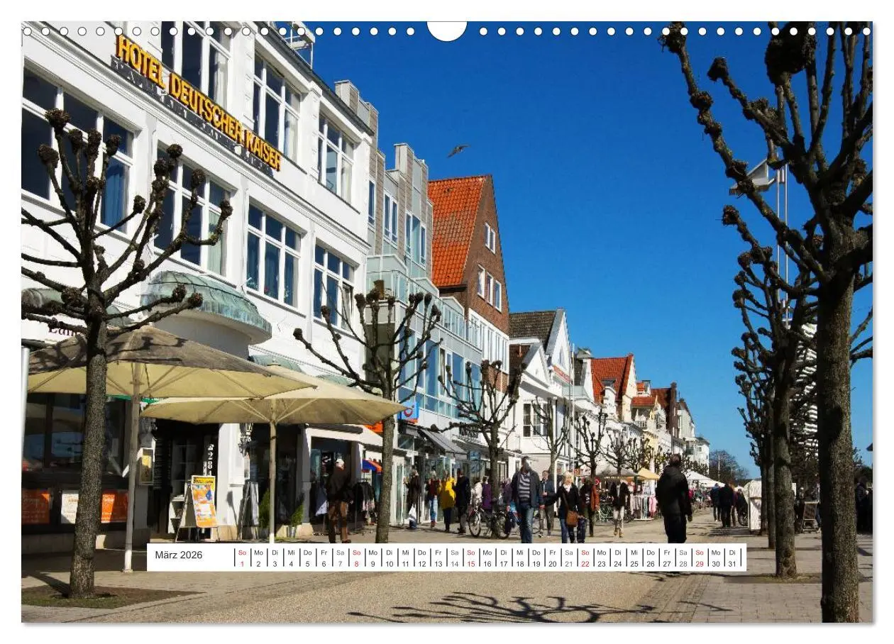 Bild: 9783457950340 | Travemünde in der Lübecker Bucht (Wandkalender 2026 DIN A3 quer),...