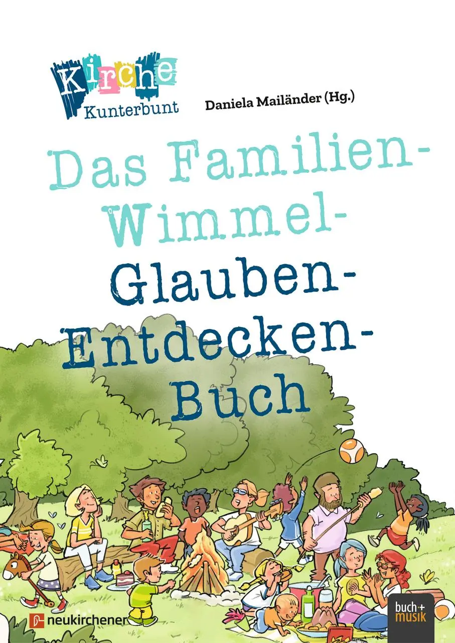 Cover: 9783761570340 | Kirche Kunterbunt - Das Familien-Wimmel-Glauben-Entdecken-Buch | Buch