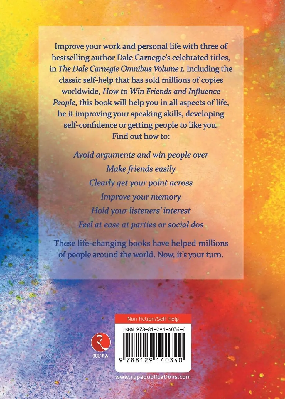 Rückseite: 9788129140340 | The Dale Carnegie Omnibus (How To Win Friends And Influence...