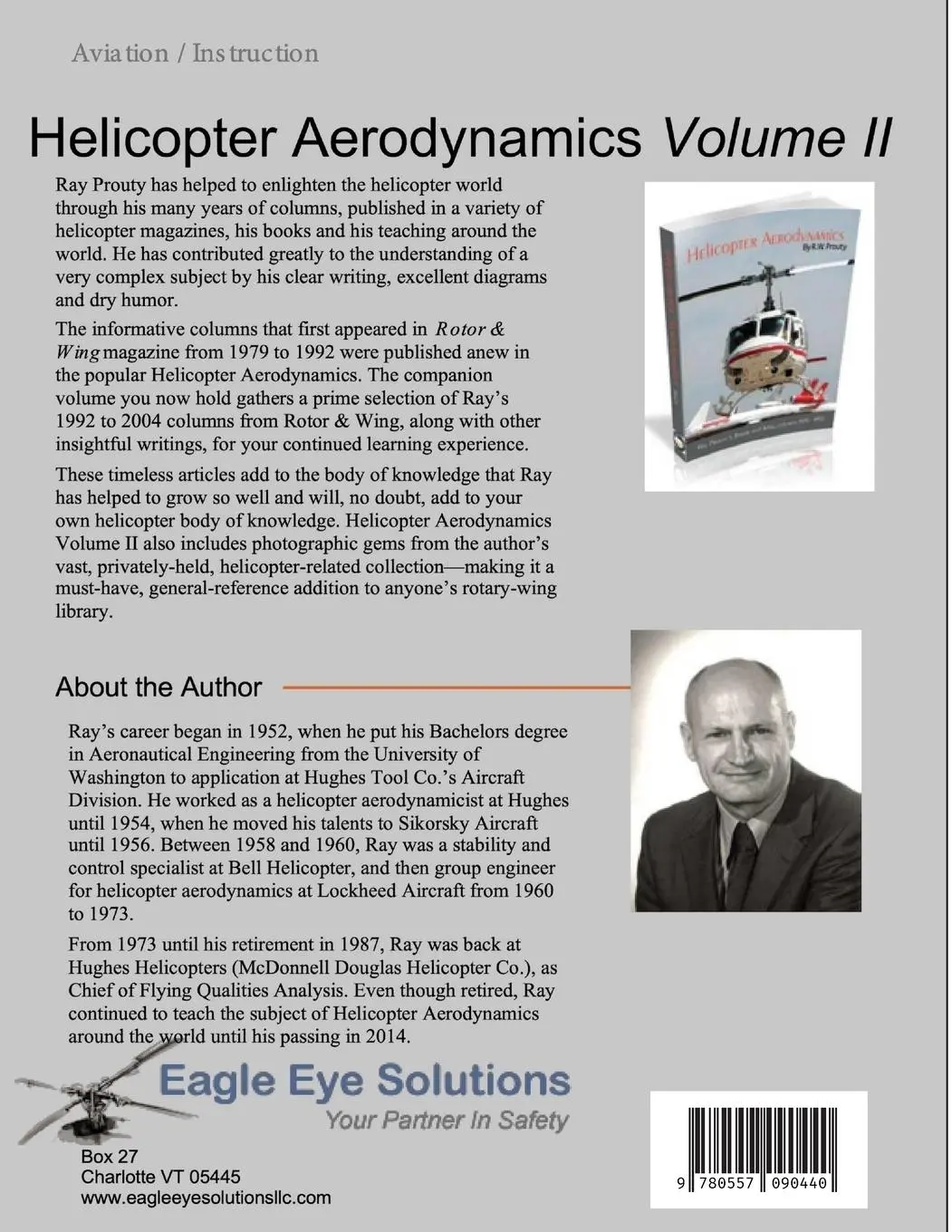 Rückseite: 9780557090440 | Helicopter Aerodynamics Volume II | Ray Prouty | Taschenbuch | 2019