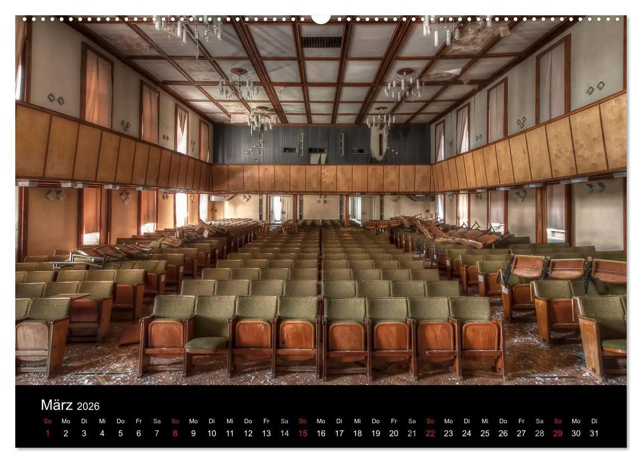 Bild: 9783516100440 | Lost Places - Verlassene Orte (Wandkalender 2026 DIN A2 quer),...