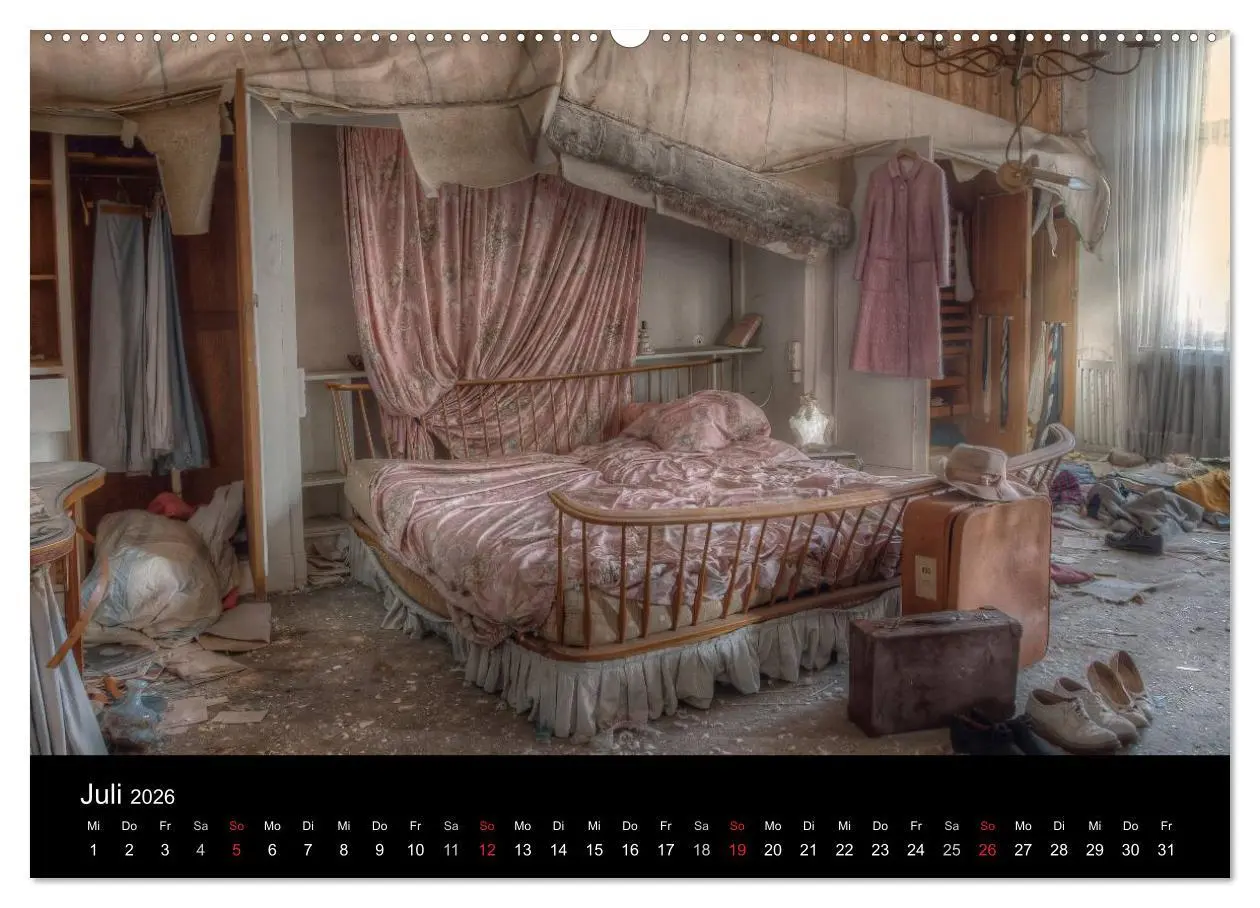 Bild: 9783516100440 | Lost Places - Verlassene Orte (Wandkalender 2026 DIN A2 quer),...